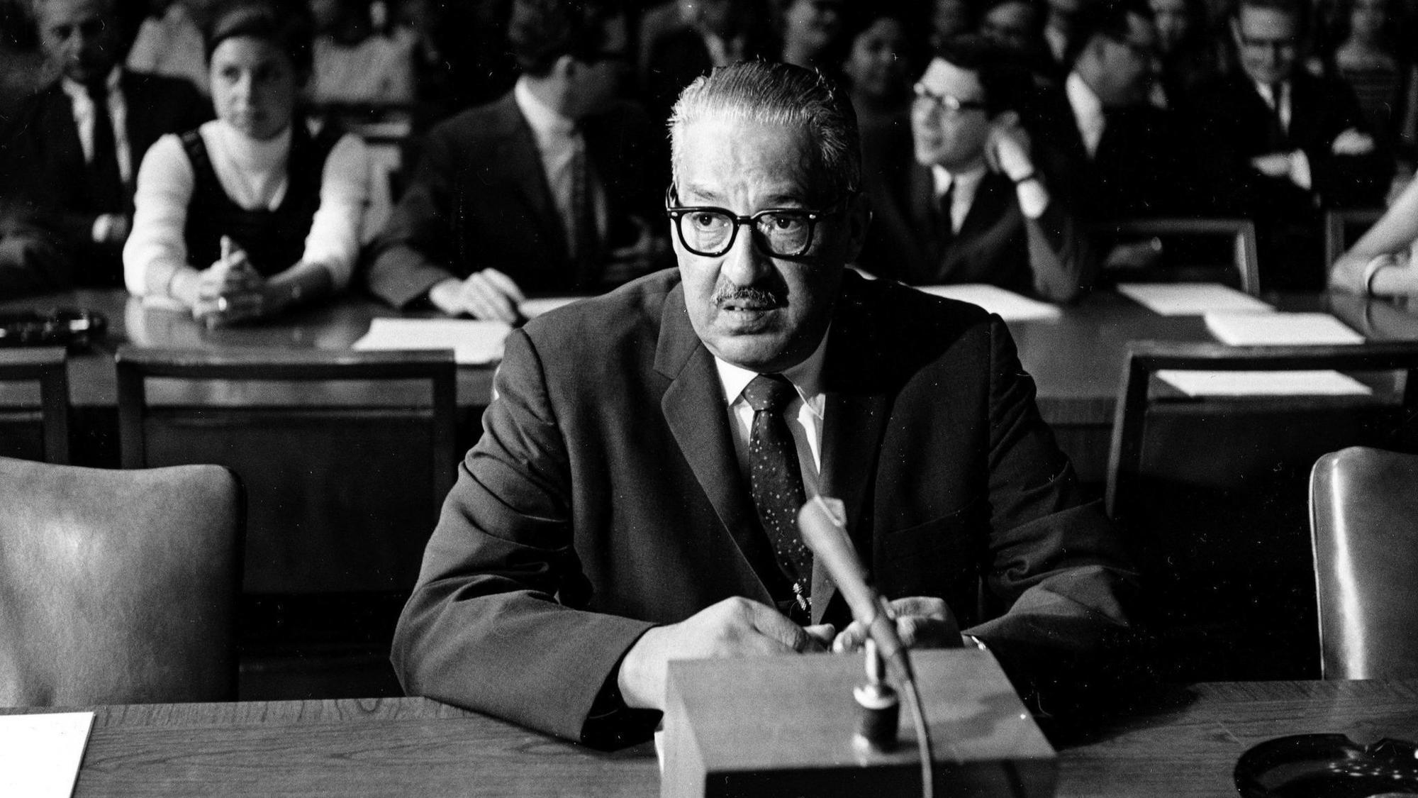 Thurgood Marshall - First african American Supreme Court Justice